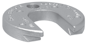M-706189 Mercury Quick-Change Trim Anode For Mercruiser Alpha Series Stern/Out-Drives Zinc