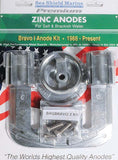 Boating Stern/Out-Drive Anodes Mercruiser Kits Zinc Mercruiser Bravo 1