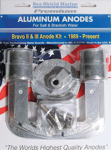 Boating Stern/Out-Drive Mercruiser Anode Kits Aluminum Mercruiser Bravo 2 & 3