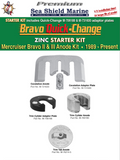 Stern Out-Drive Anodes MerCruiser Bravo 2 & 3 Quick-Change Complete Kit	Zinc